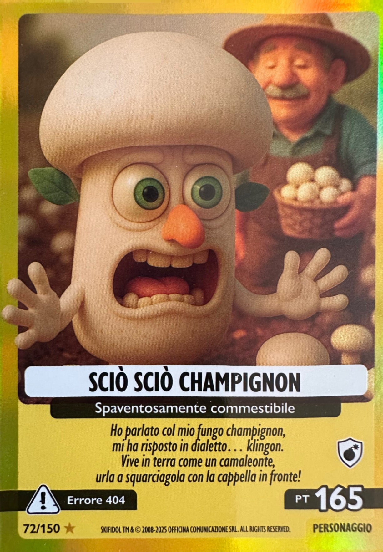 Skifidol Italian Brainrot Universo Psichedelico mancolista - Scegli Card da 1 a 100