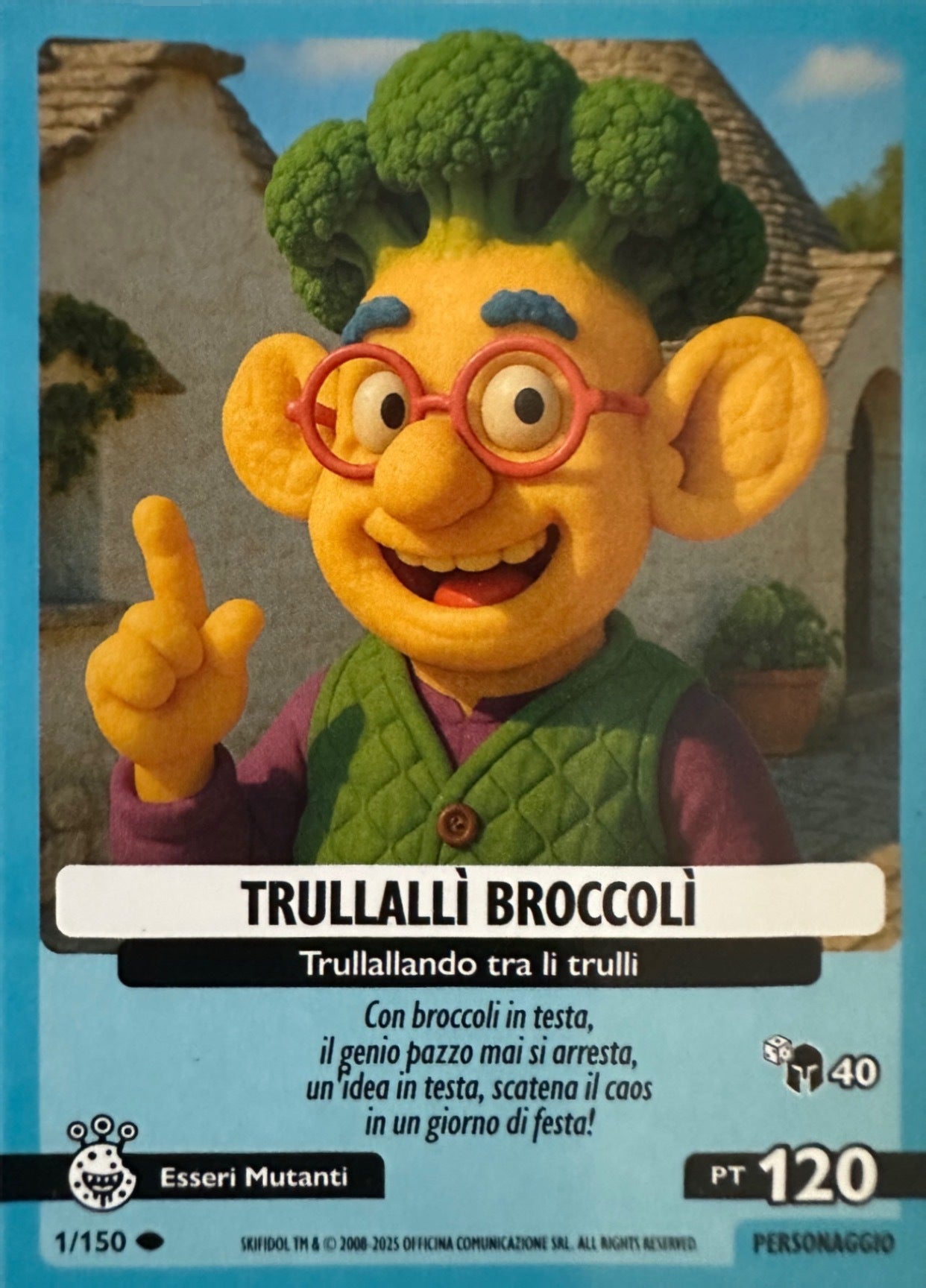 Skifidol Italian Brainrot Allucinazione Cosmica mancolista - Scegli Card da 1 a 100