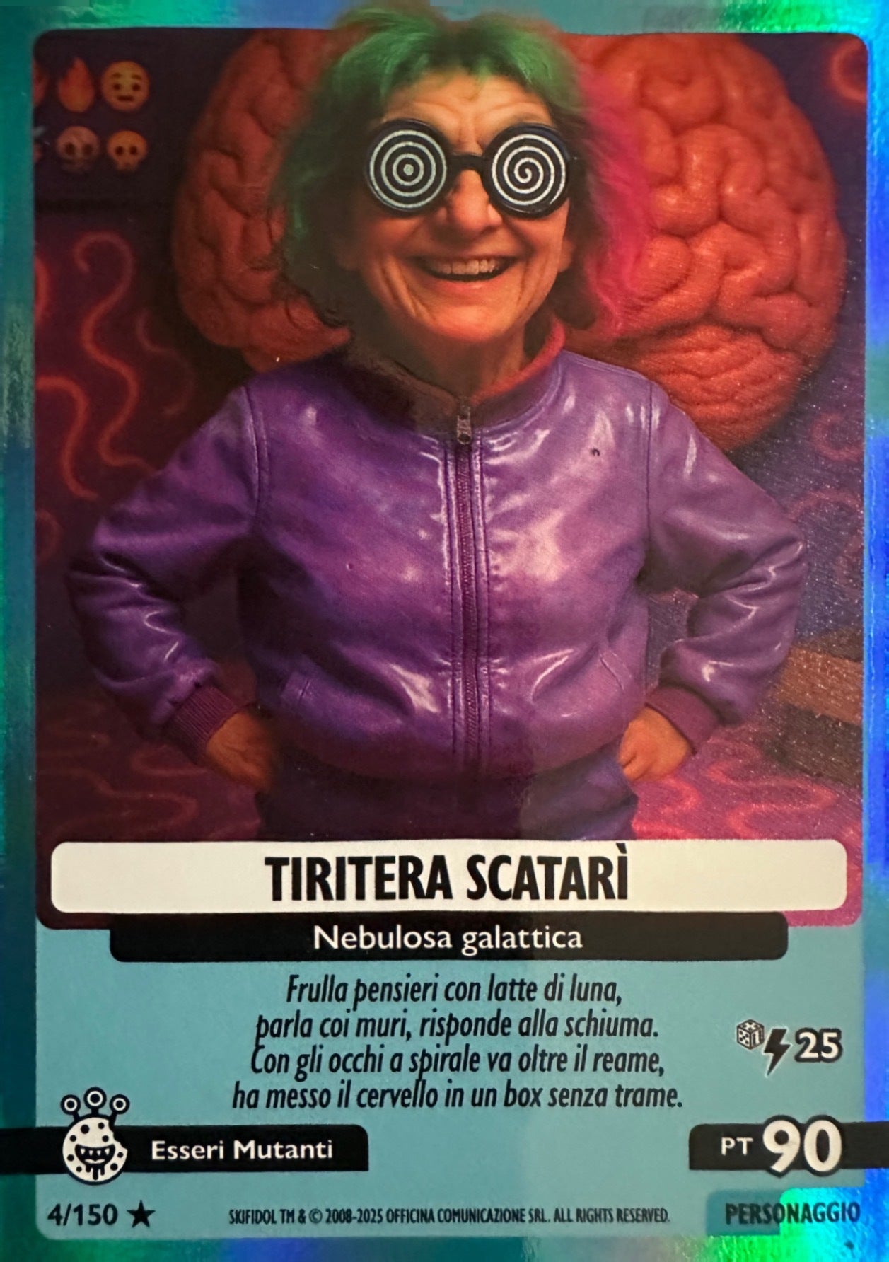 Skifidol Italian Brainrot Allucinazione Cosmica mancolista - Scegli Card da 1 a 100