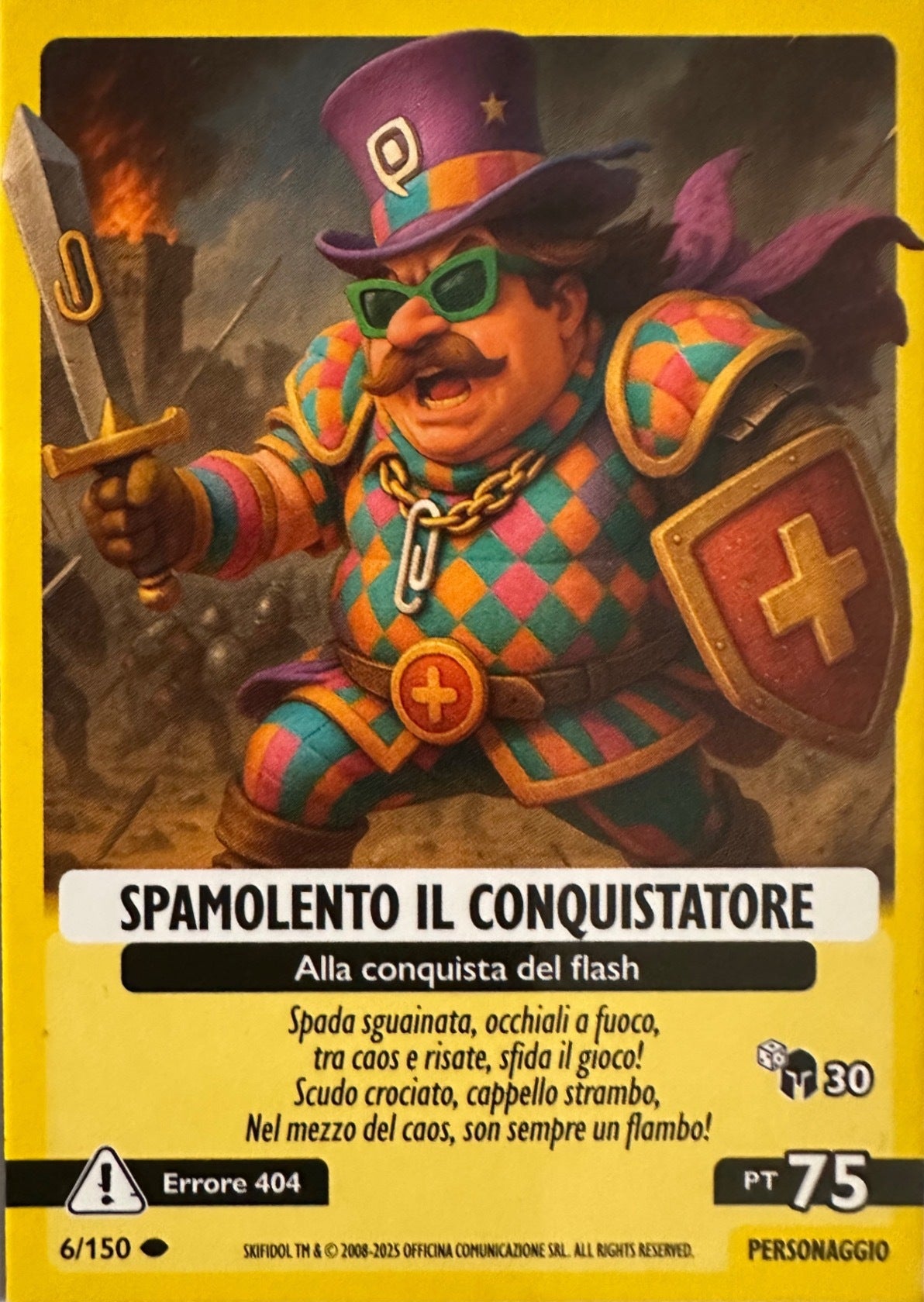 Skifidol Italian Brainrot Allucinazione Cosmica mancolista - Scegli Card da 1 a 100