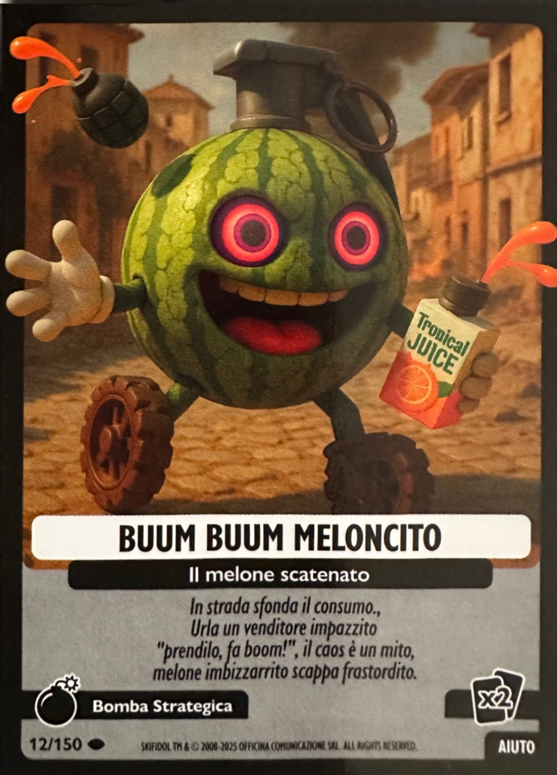 Skifidol Italian Brainrot Allucinazione Cosmica mancolista - Scegli Card da 1 a 100