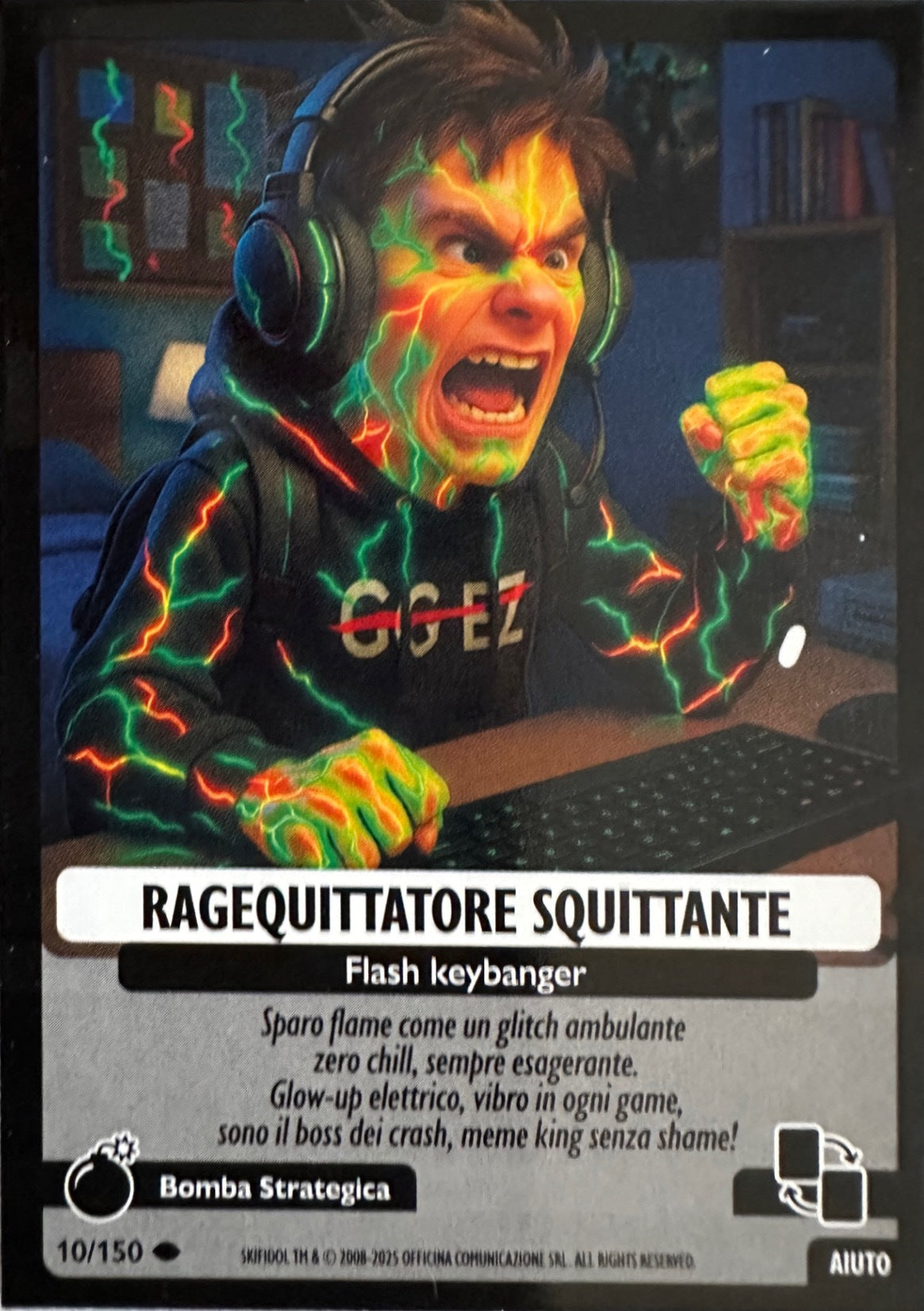 Skifidol Italian Brainrot Allucinazione Cosmica mancolista - Scegli Card da 1 a 100