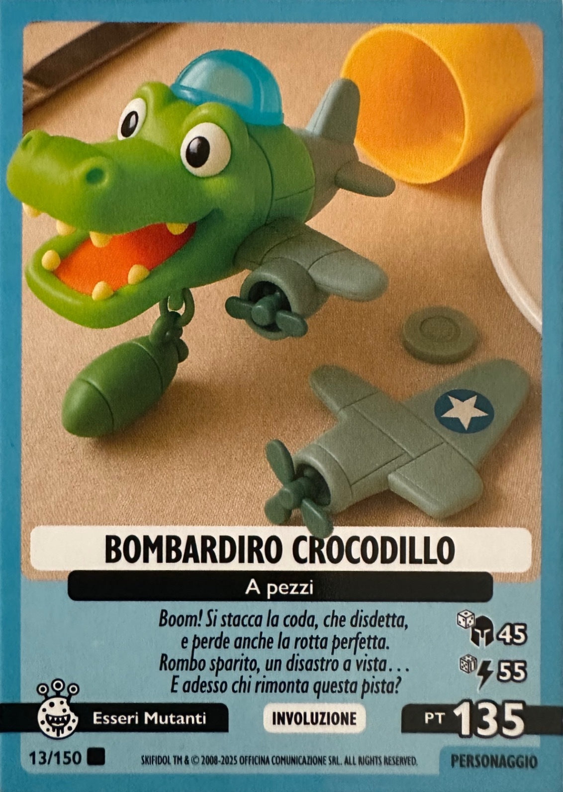 Skifidol Italian Brainrot Allucinazione Cosmica mancolista - Scegli Card da 1 a 100