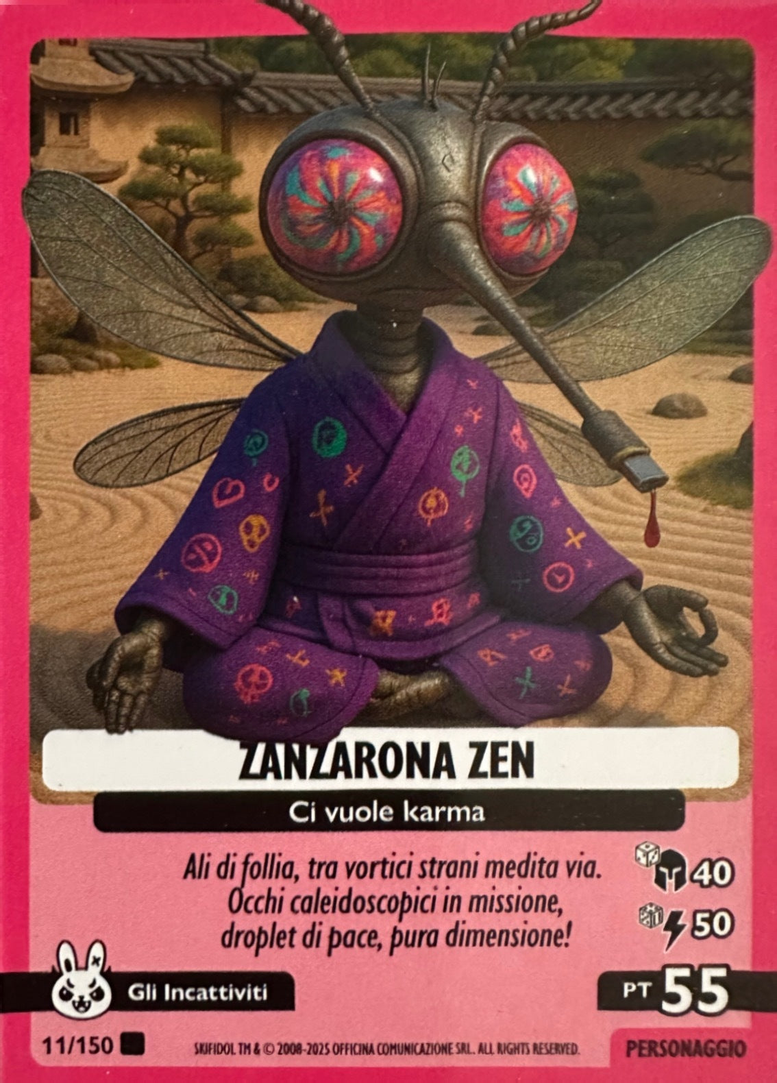Skifidol Italian Brainrot Allucinazione Cosmica mancolista - Scegli Card da 1 a 100