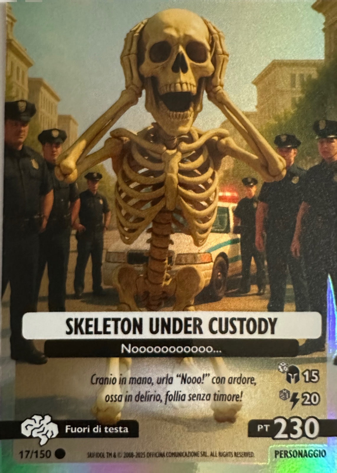 Skifidol Italian Brainrot Allucinazione Cosmica mancolista - Scegli Card da 1 a 100