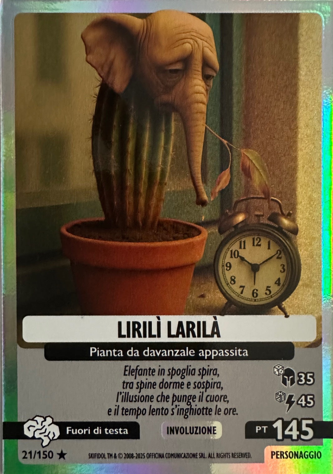 Skifidol Italian Brainrot Allucinazione Cosmica mancolista - Scegli Card da 1 a 100