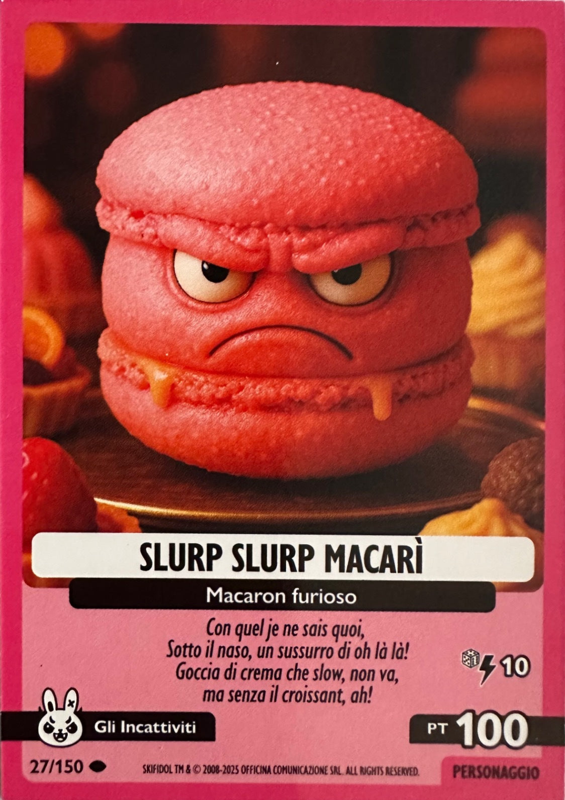 Skifidol Italian Brainrot Allucinazione Cosmica mancolista - Scegli Card da 1 a 100
