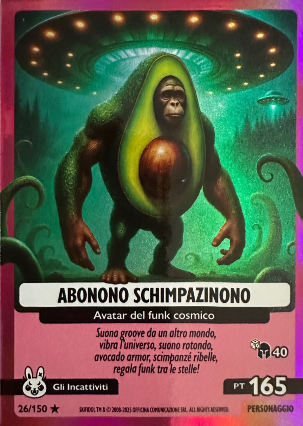 Skifidol Italian Brainrot Allucinazione Cosmica mancolista - Scegli Card da 1 a 100