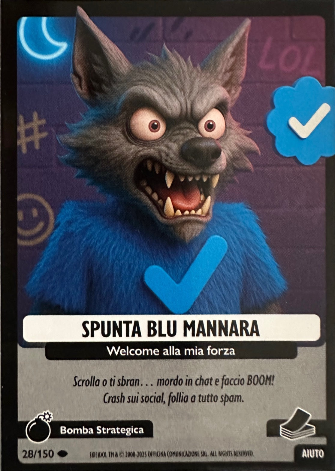 Skifidol Italian Brainrot Allucinazione Cosmica mancolista - Scegli Card da 1 a 100
