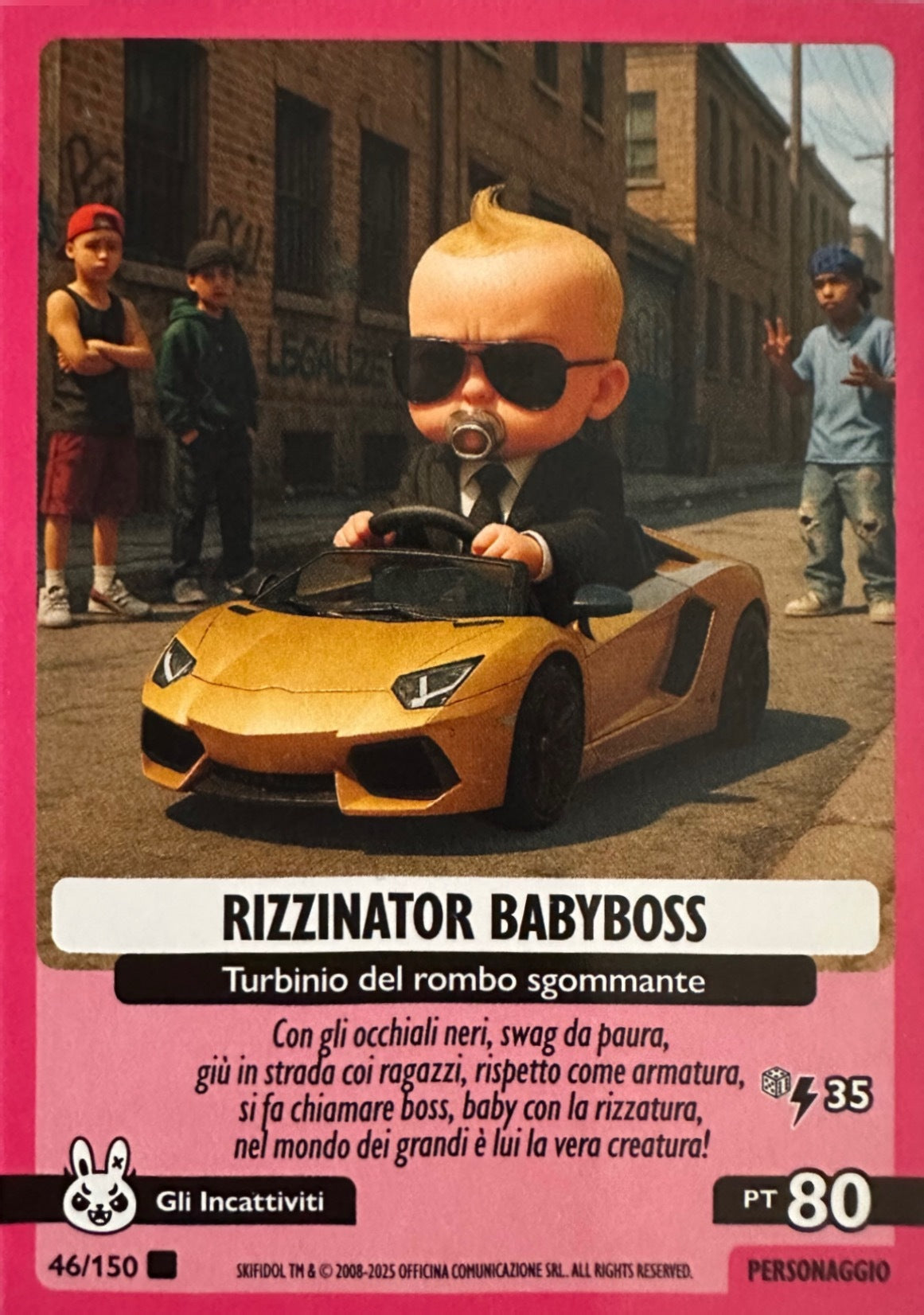 Skifidol Italian Brainrot Allucinazione Cosmica mancolista - Scegli Card da 1 a 100