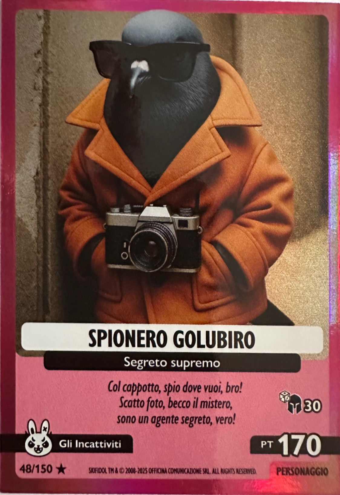Skifidol Italian Brainrot Allucinazione Cosmica mancolista - Scegli Card da 1 a 100