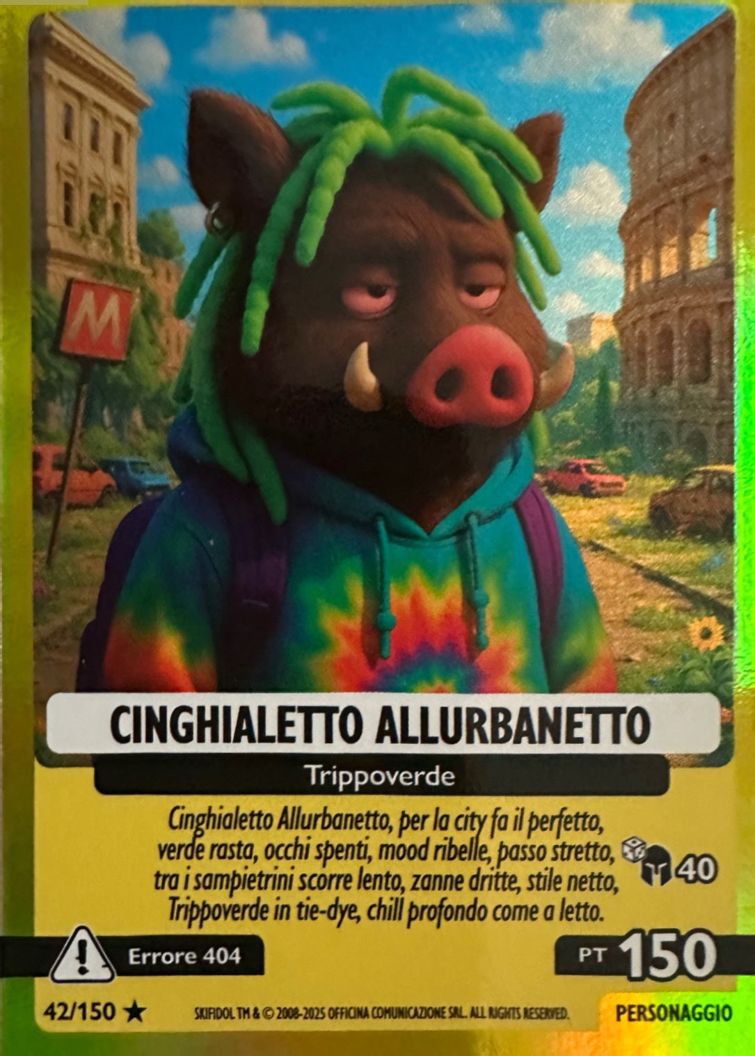 Skifidol Italian Brainrot Allucinazione Cosmica mancolista - Scegli Card da 1 a 100