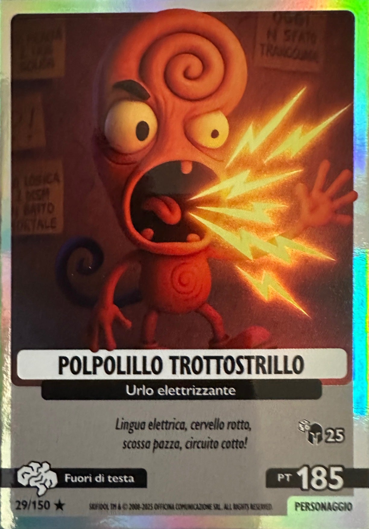 Skifidol Italian Brainrot Allucinazione Cosmica mancolista - Scegli Card da 1 a 100