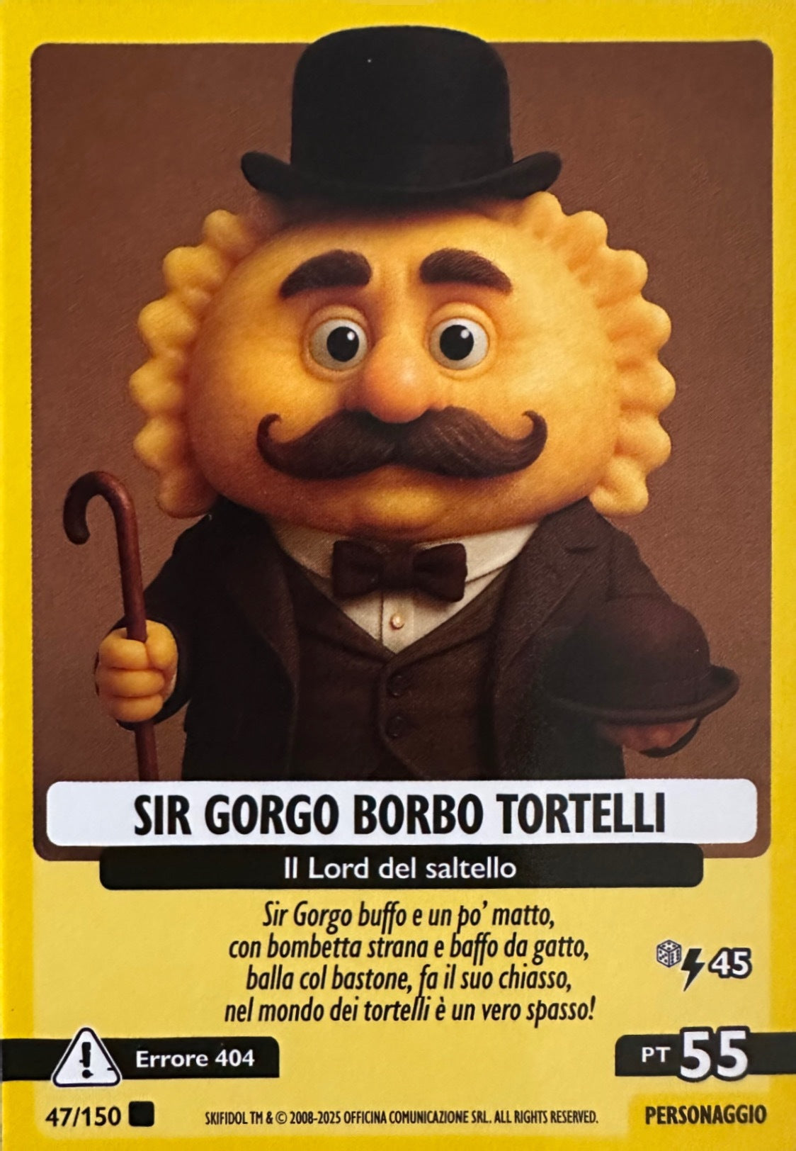 Skifidol Italian Brainrot Allucinazione Cosmica mancolista - Scegli Card da 1 a 100