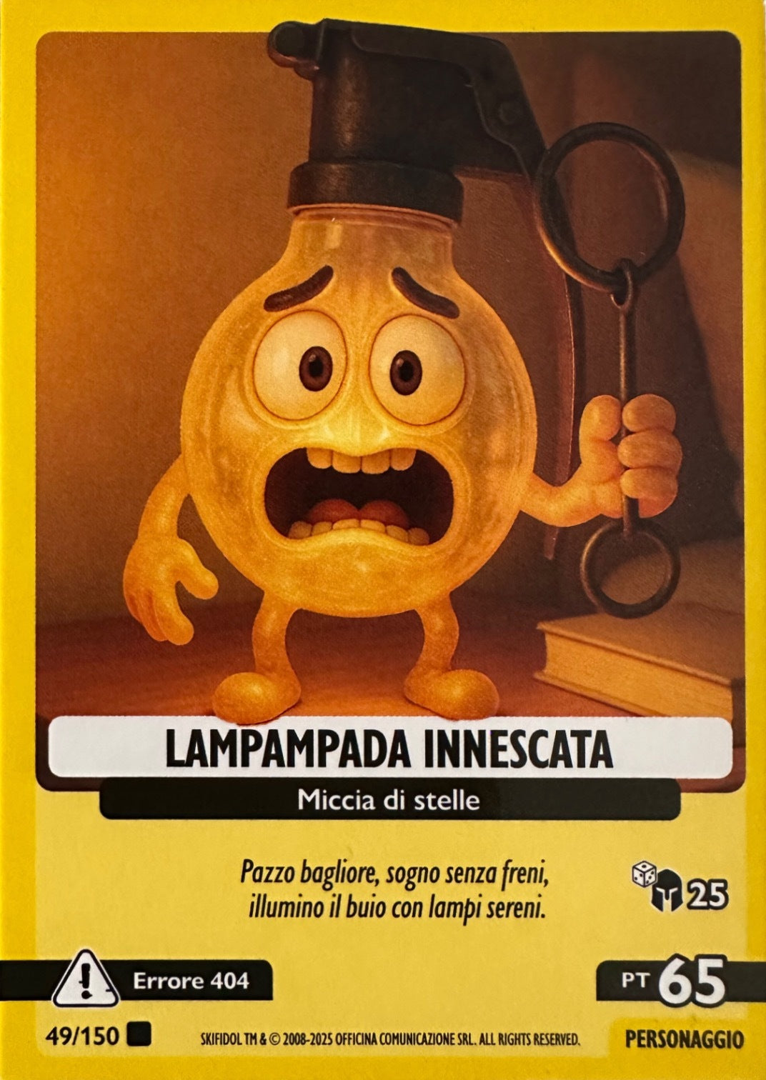 Skifidol Italian Brainrot Allucinazione Cosmica mancolista - Scegli Card da 1 a 100