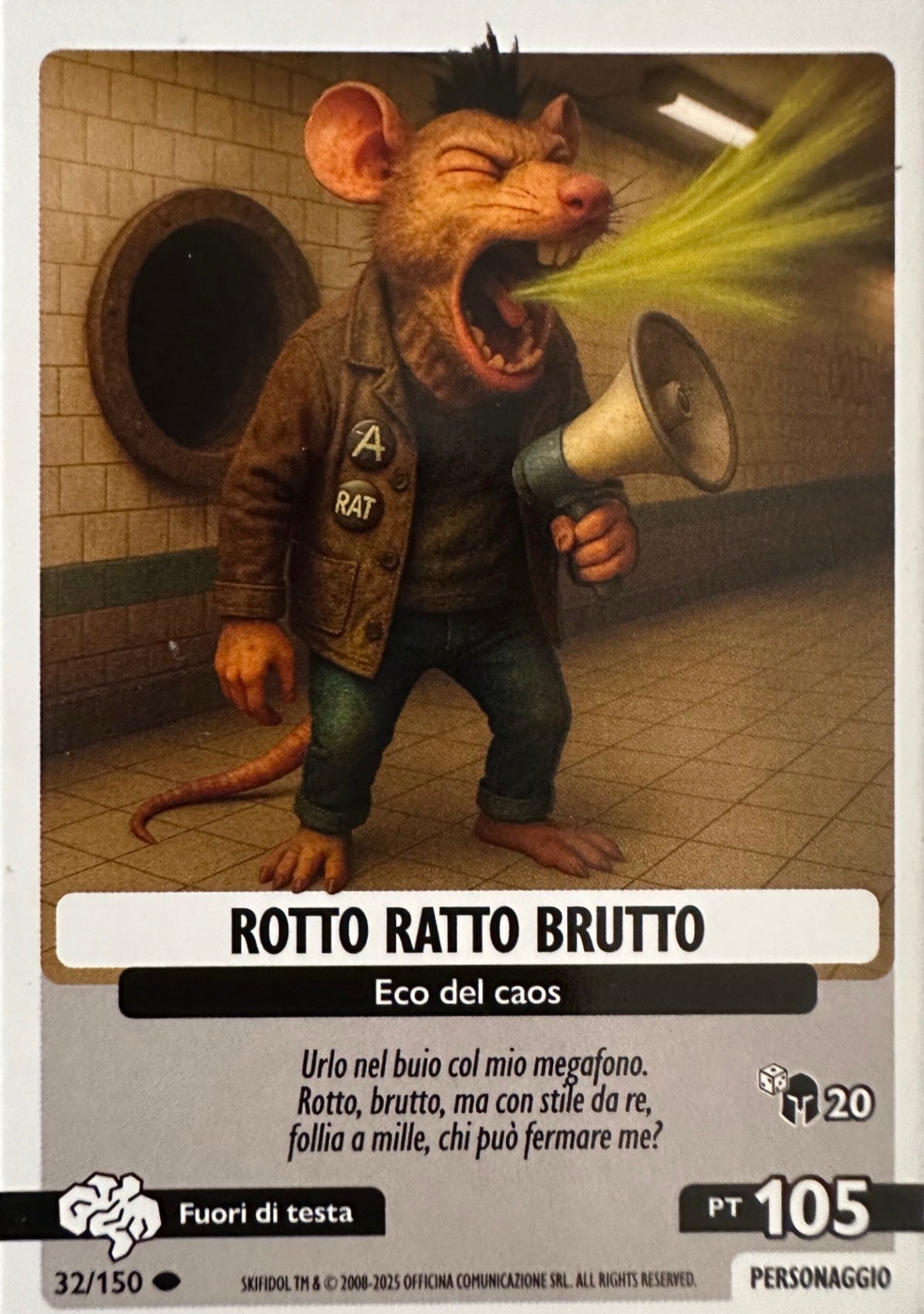 Skifidol Italian Brainrot Allucinazione Cosmica mancolista - Scegli Card da 1 a 100