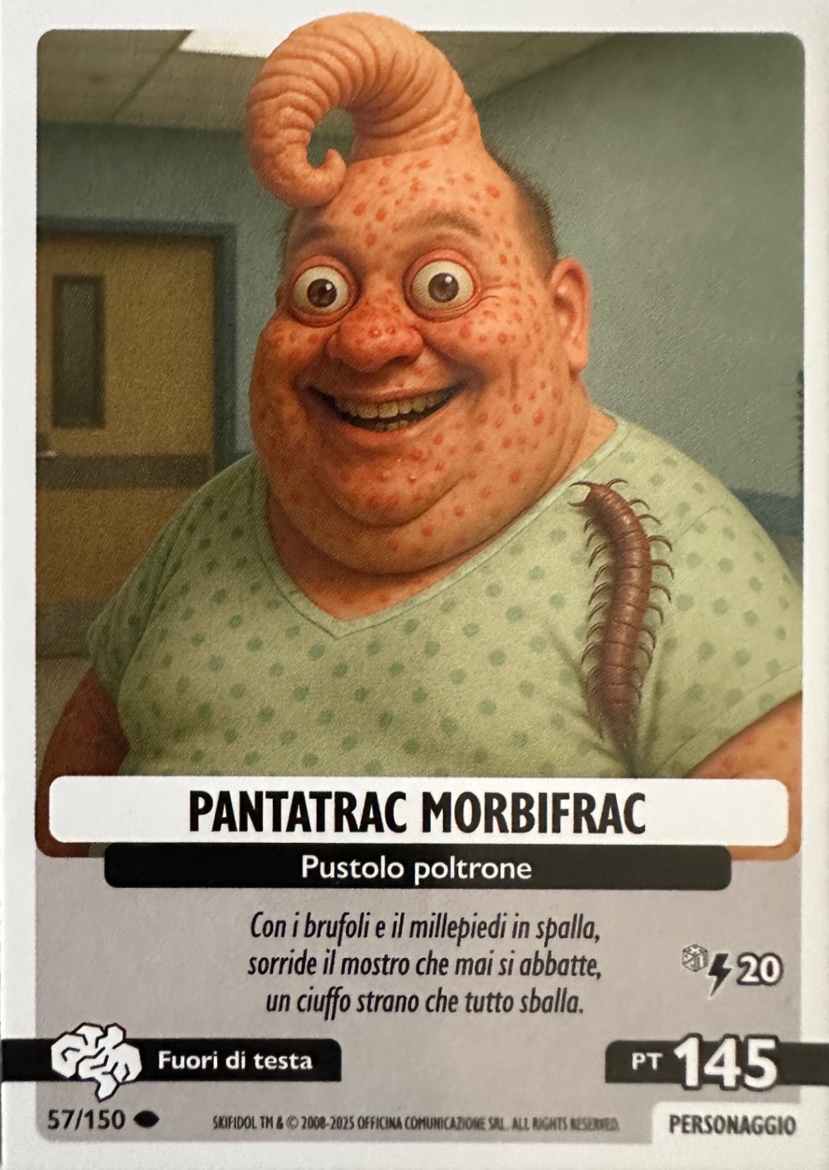 Skifidol Italian Brainrot Allucinazione Cosmica mancolista - Scegli Card da 1 a 100