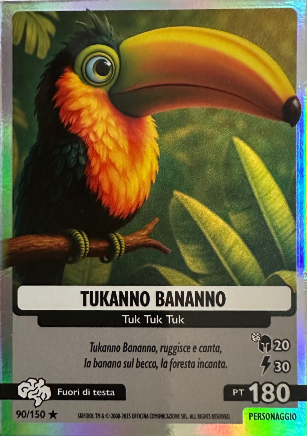 Skifidol Italian Brainrot Allucinazione Cosmica mancolista - Scegli Card da 1 a 100