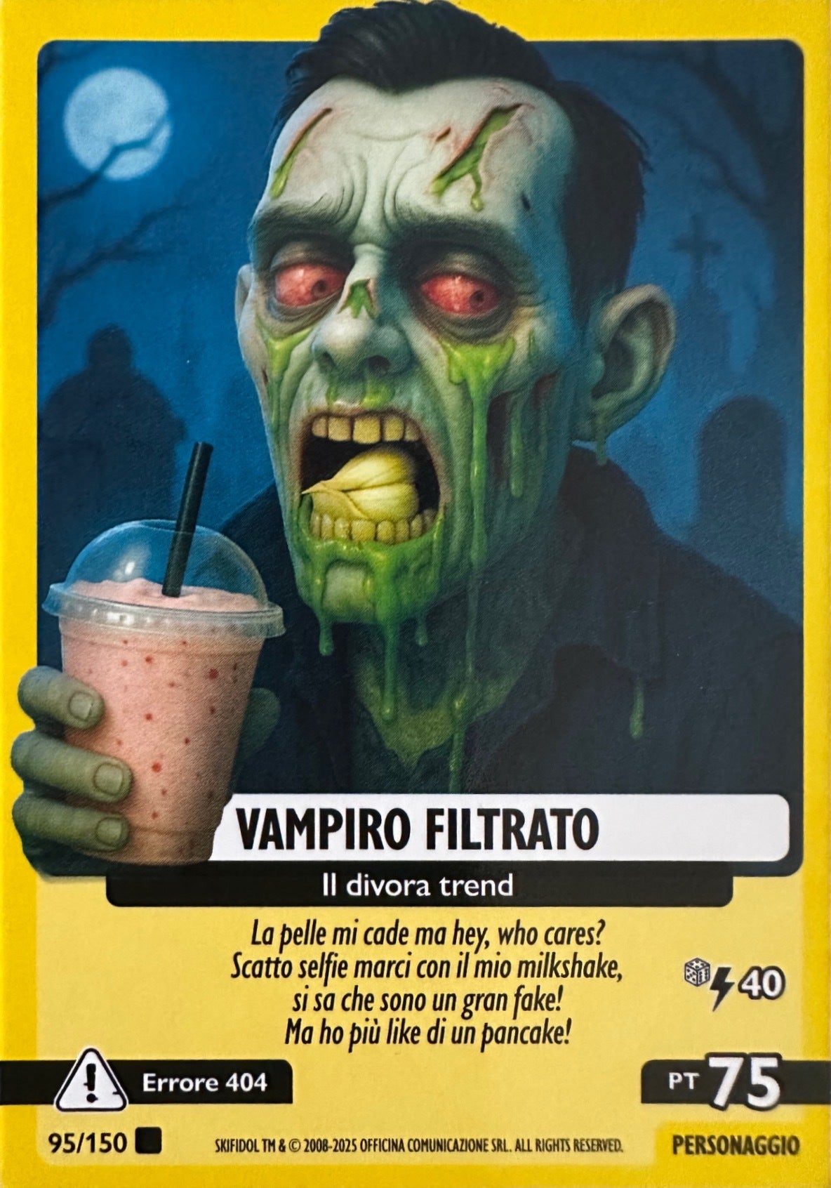 Skifidol Italian Brainrot Allucinazione Cosmica mancolista - Scegli Card da 1 a 100