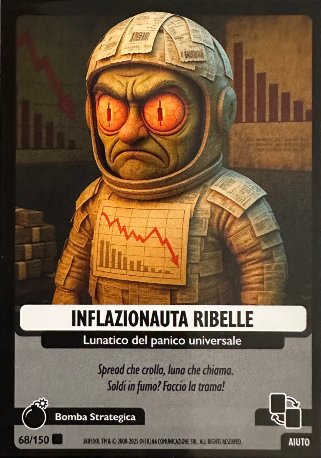 Skifidol Italian Brainrot Allucinazione Cosmica mancolista - Scegli Card da 1 a 100