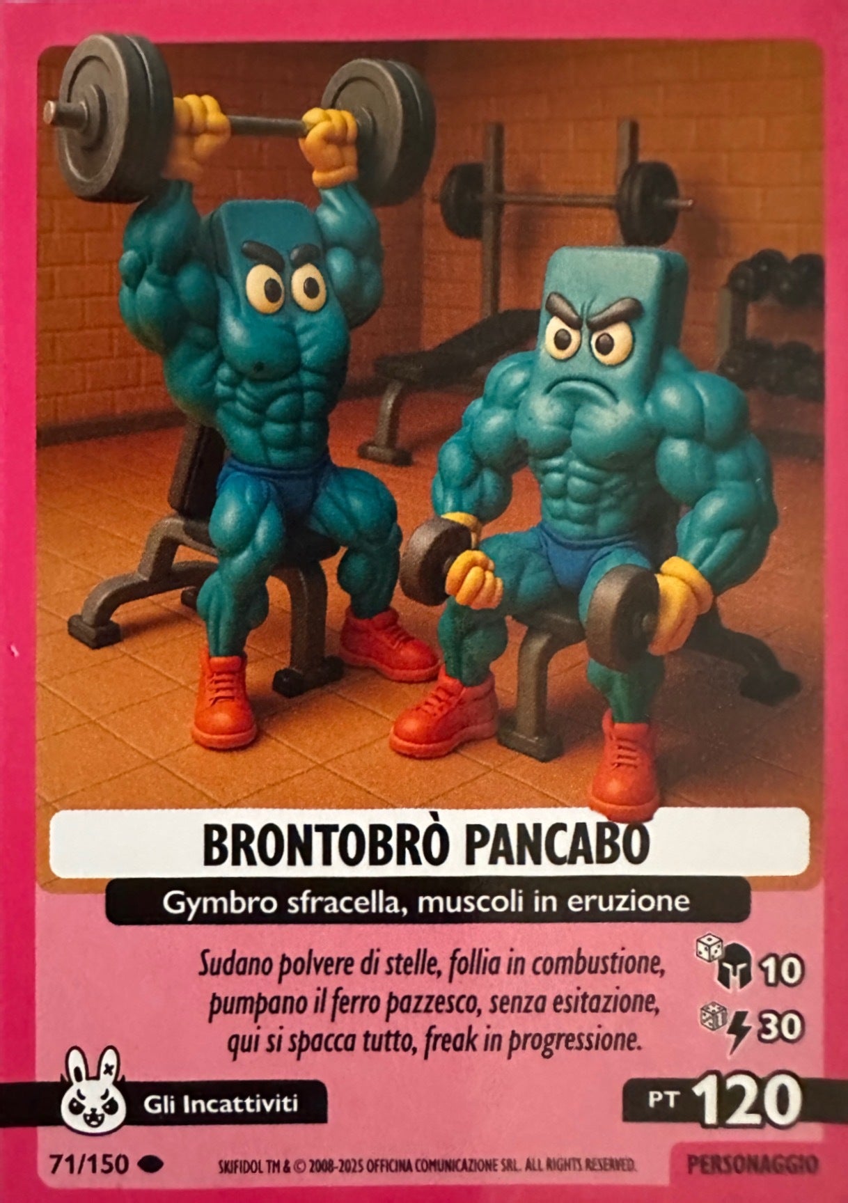 Skifidol Italian Brainrot Allucinazione Cosmica mancolista - Scegli Card da 1 a 100