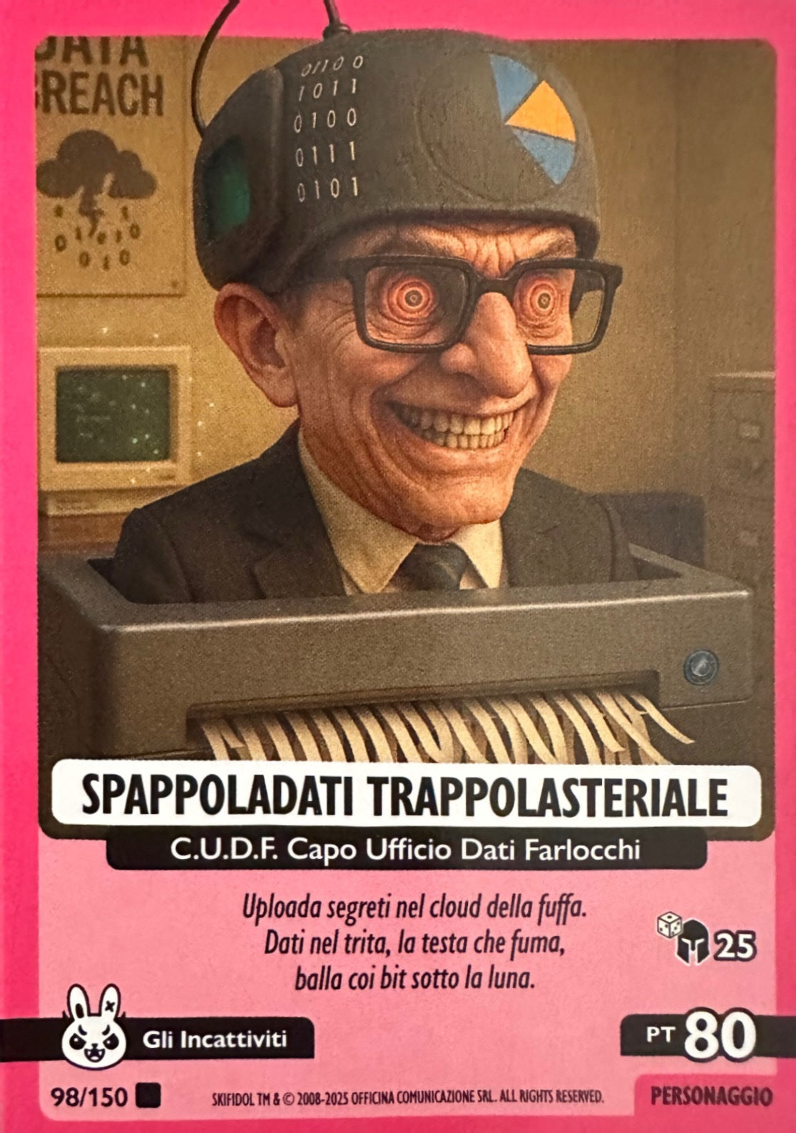 Skifidol Italian Brainrot Allucinazione Cosmica mancolista - Scegli Card da 1 a 100