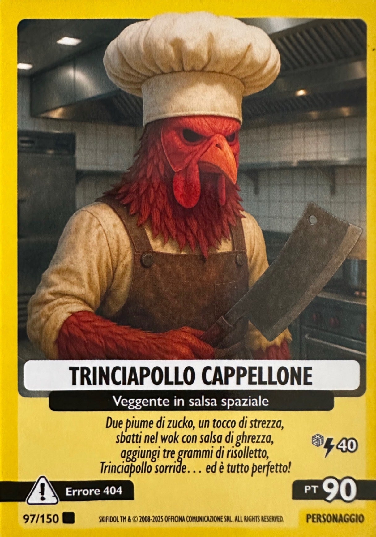 Skifidol Italian Brainrot Allucinazione Cosmica mancolista - Scegli Card da 1 a 100