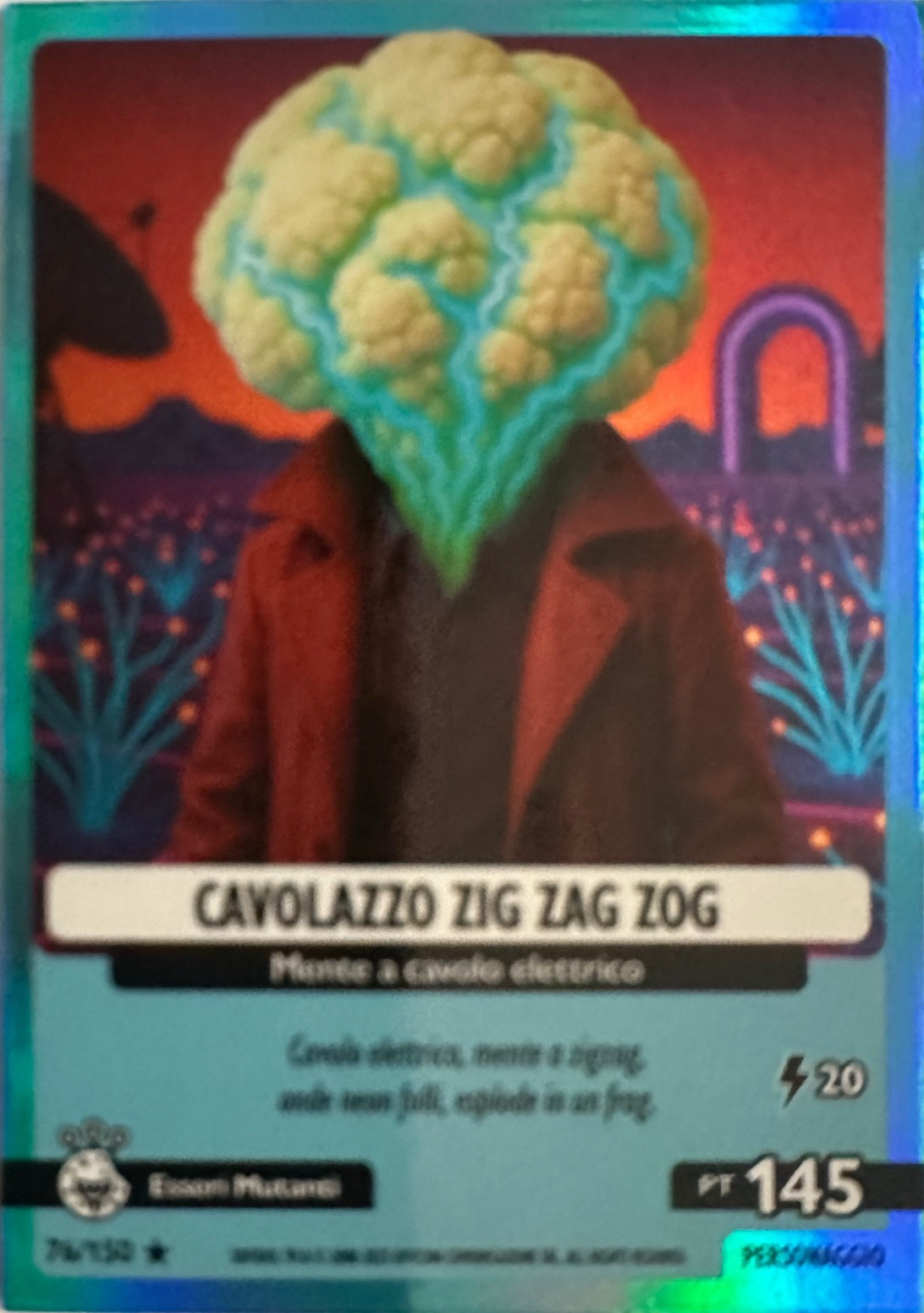Skifidol Italian Brainrot Allucinazione Cosmica mancolista - Scegli Card da 1 a 100