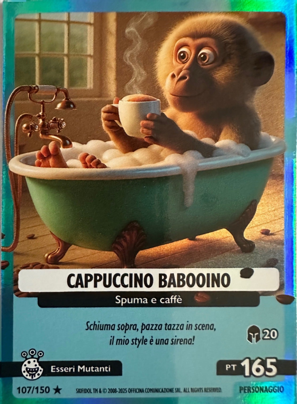 Skifidol Italian Brainrot Allucinazione Cosmica mancolista - Scegli Card da 101 a 150