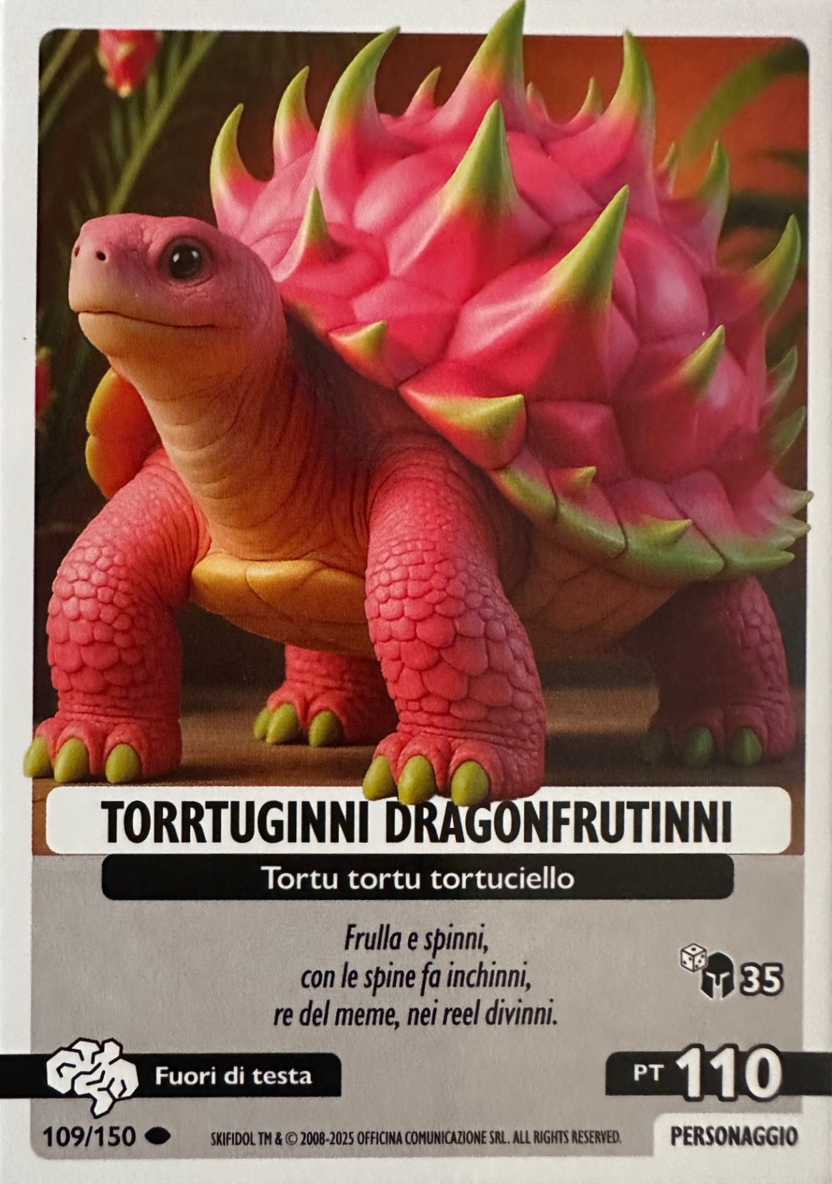 Skifidol Italian Brainrot Allucinazione Cosmica mancolista - Scegli Card da 101 a 150