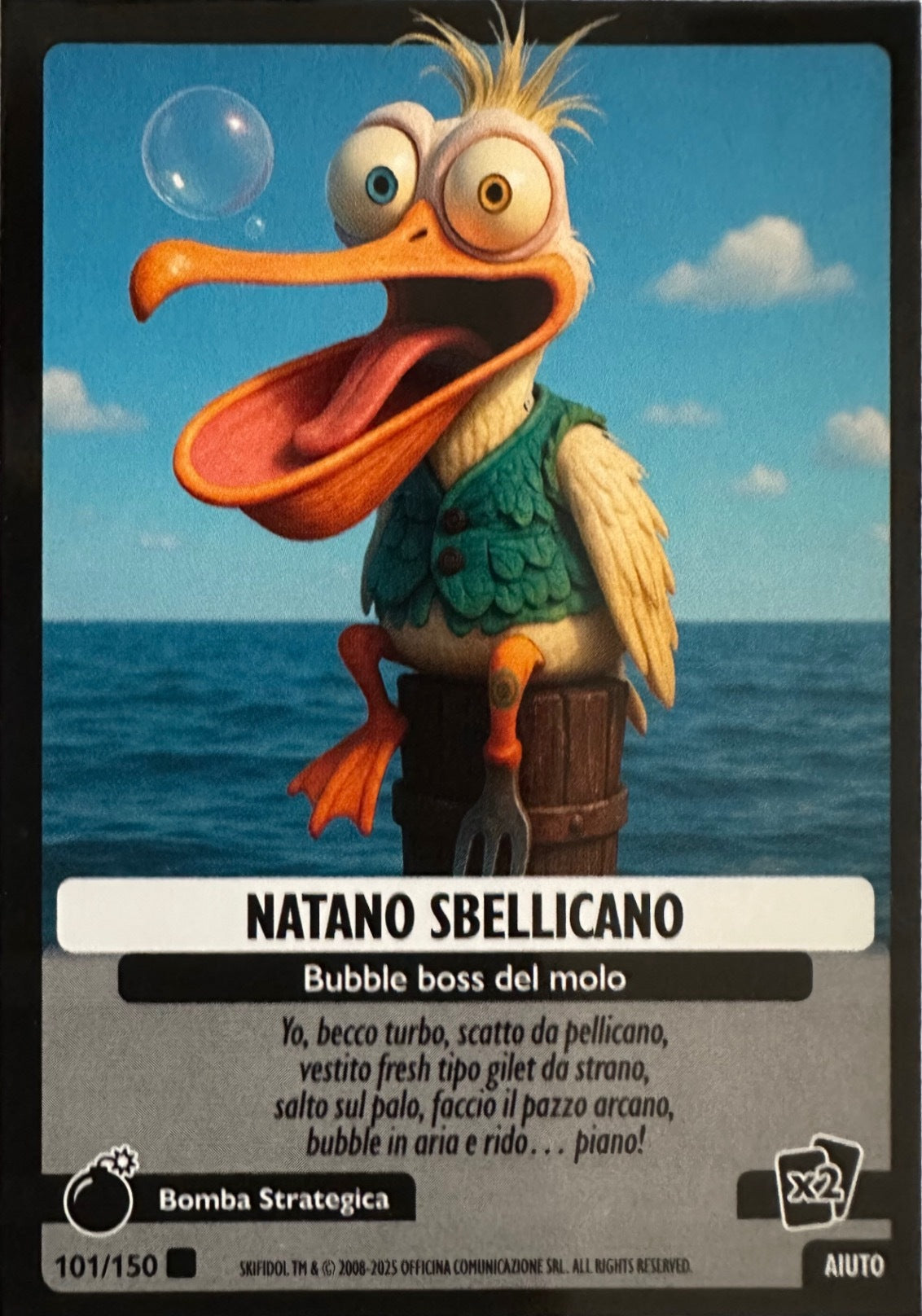 Skifidol Italian Brainrot Allucinazione Cosmica mancolista - Scegli Card da 101 a 150