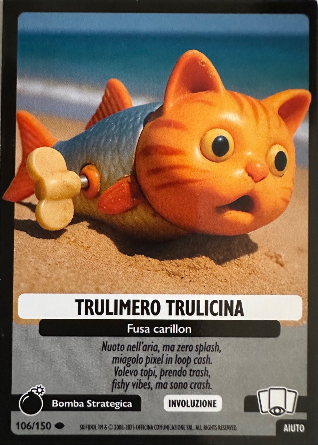 Skifidol Italian Brainrot Allucinazione Cosmica mancolista - Scegli Card da 101 a 150