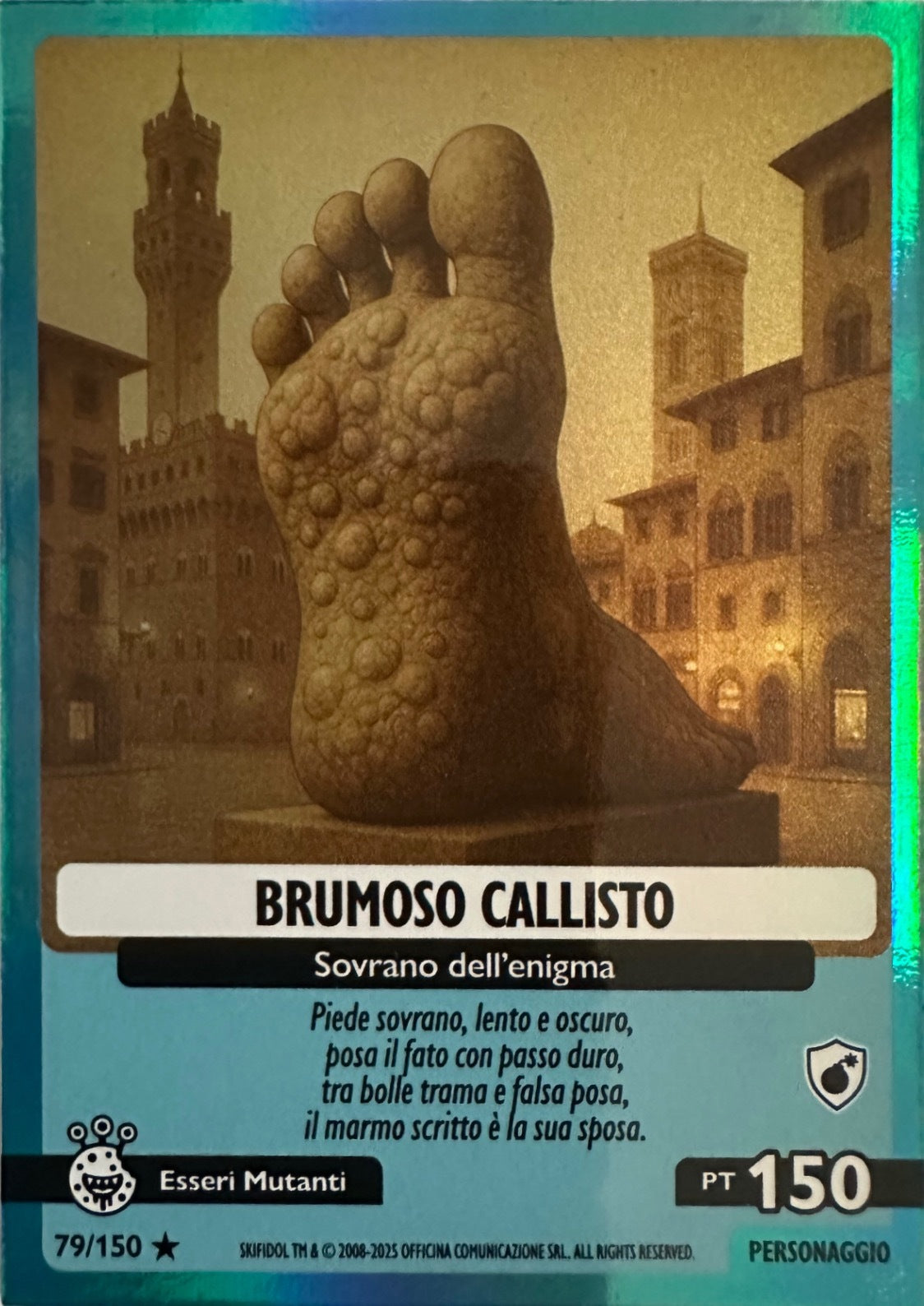 Skifidol Italian Brainrot Allucinazione Cosmica mancolista - Scegli Card da 1 a 100