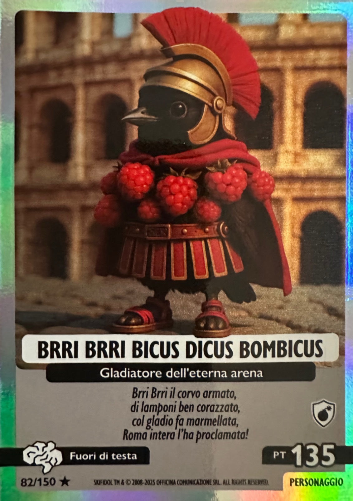 Skifidol Italian Brainrot Allucinazione Cosmica mancolista - Scegli Card da 1 a 100