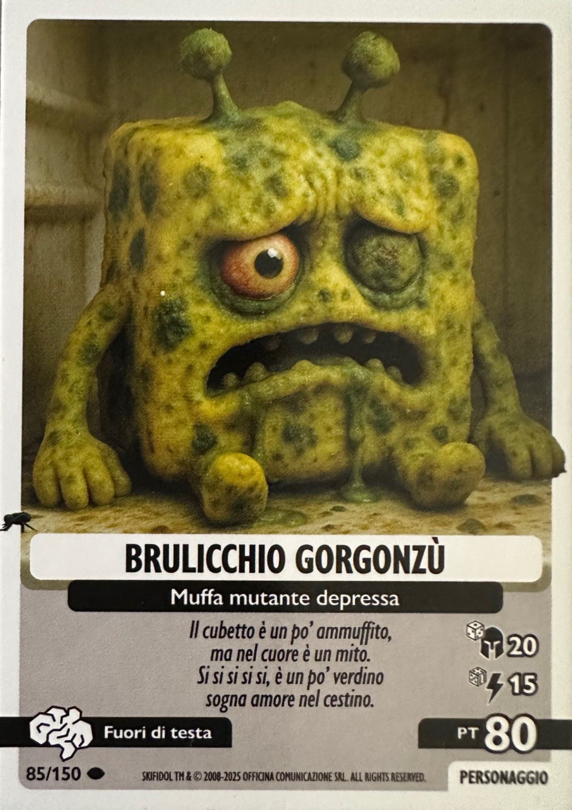 Skifidol Italian Brainrot Allucinazione Cosmica mancolista - Scegli Card da 1 a 100