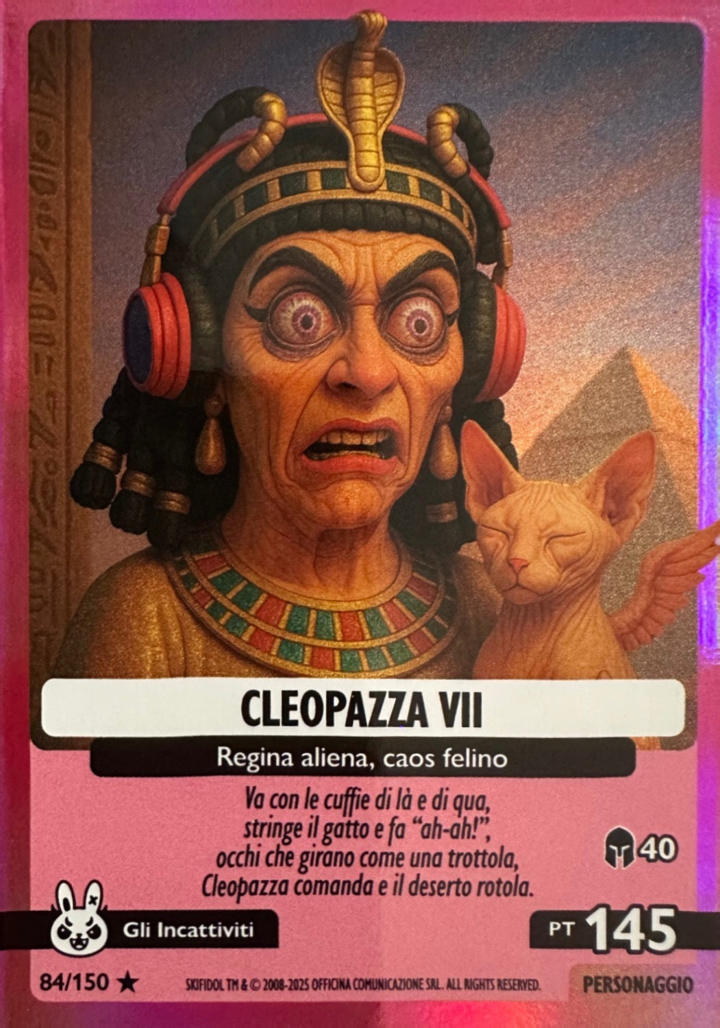 Skifidol Italian Brainrot Allucinazione Cosmica mancolista - Scegli Card da 1 a 100