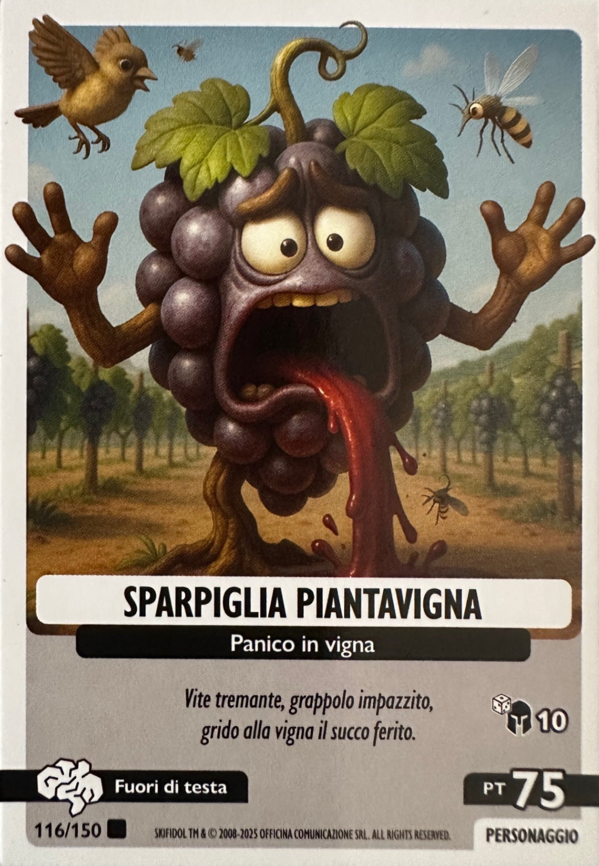 Skifidol Italian Brainrot Allucinazione Cosmica mancolista - Scegli Card da 101 a 150