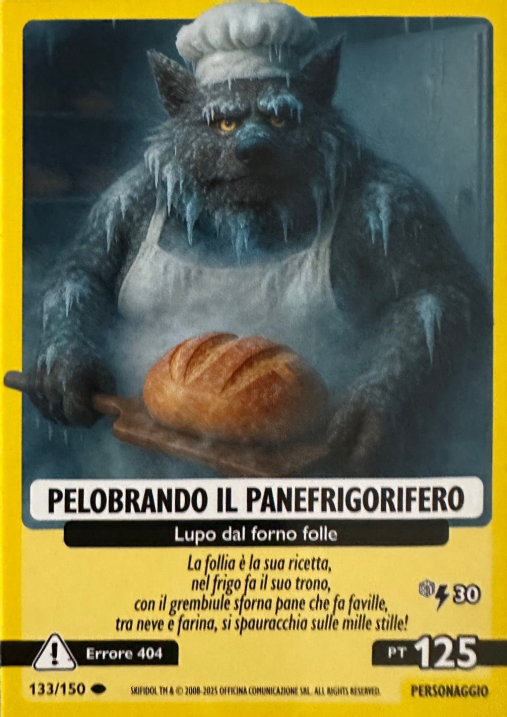 Skifidol Italian Brainrot Allucinazione Cosmica mancolista - Scegli Card da 101 a 150