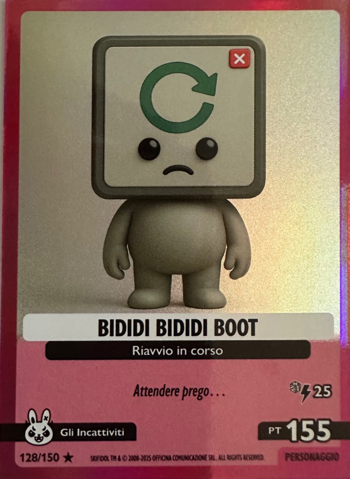 Skifidol Italian Brainrot Allucinazione Cosmica mancolista - Scegli Card da 101 a 150