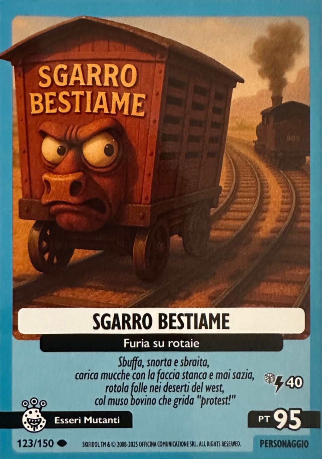 Skifidol Italian Brainrot Allucinazione Cosmica mancolista - Scegli Card da 101 a 150