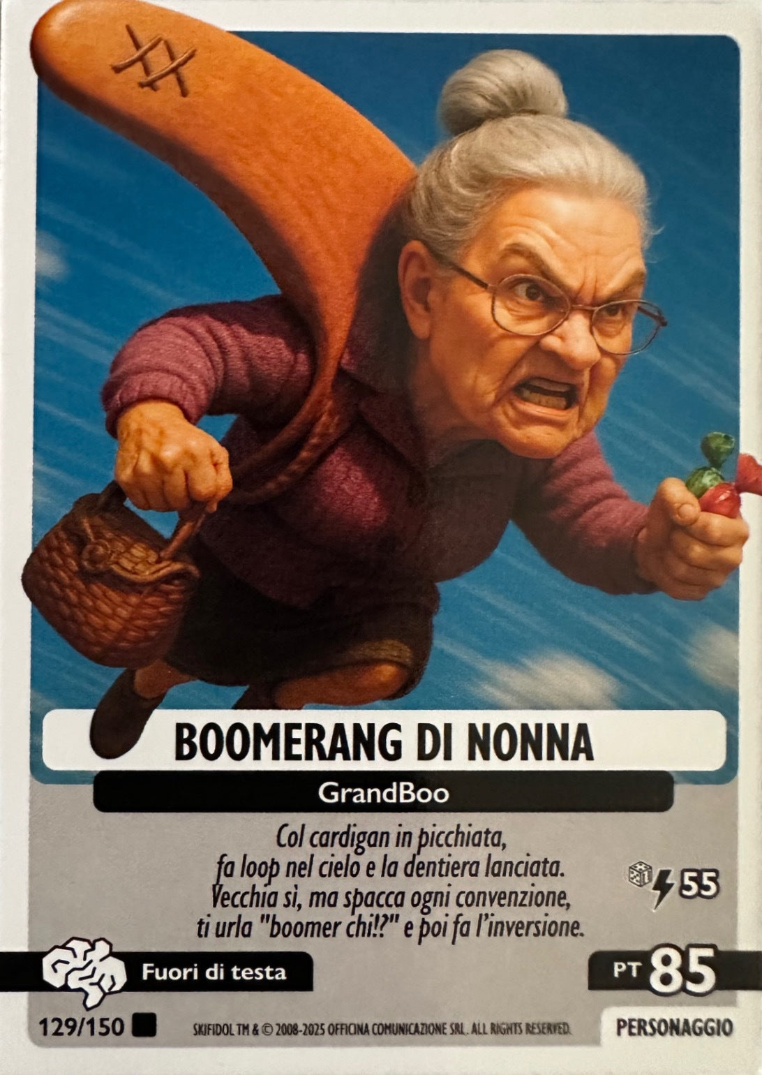Skifidol Italian Brainrot Allucinazione Cosmica mancolista - Scegli Card da 101 a 150