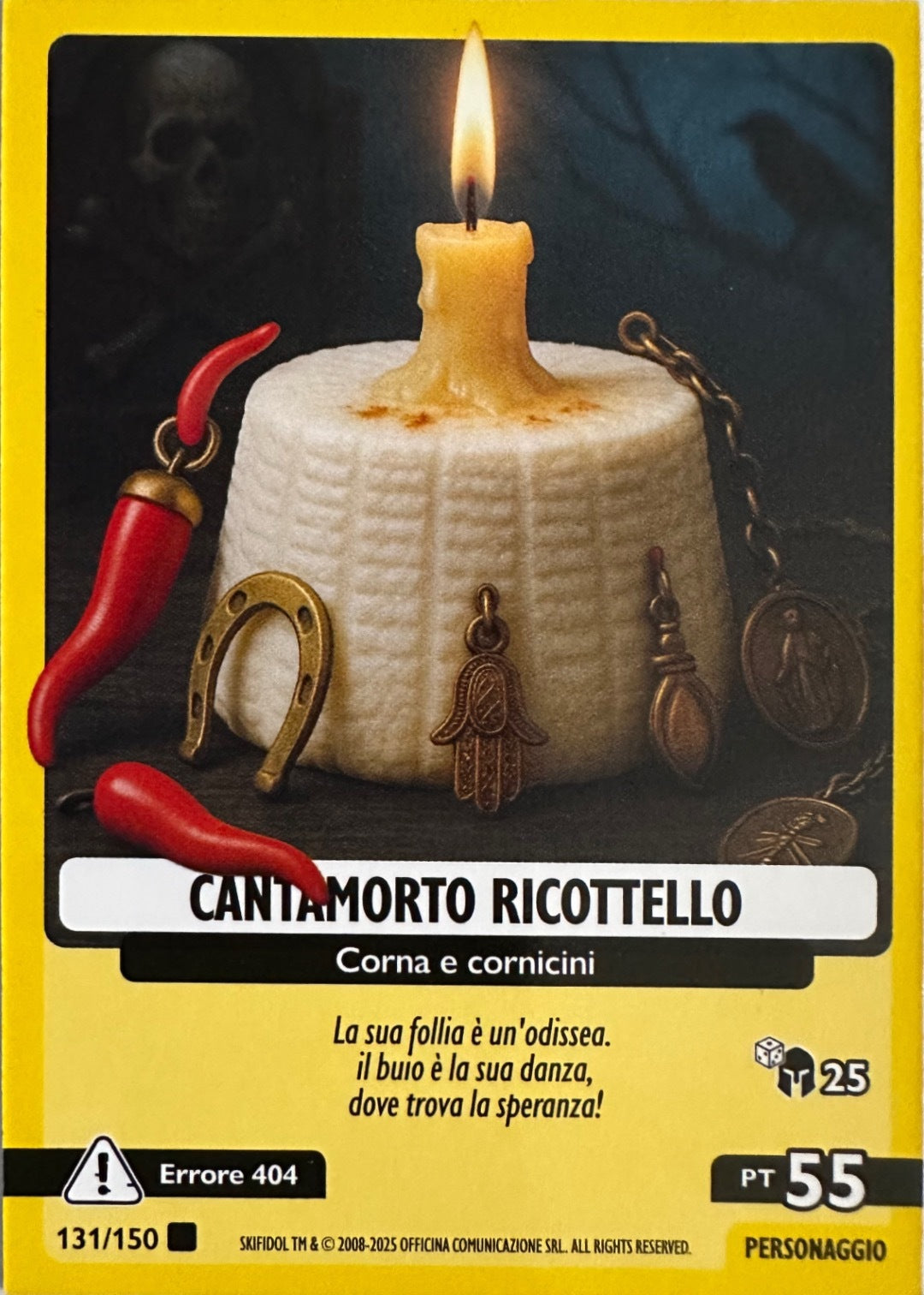 Skifidol Italian Brainrot Allucinazione Cosmica mancolista - Scegli Card da 101 a 150