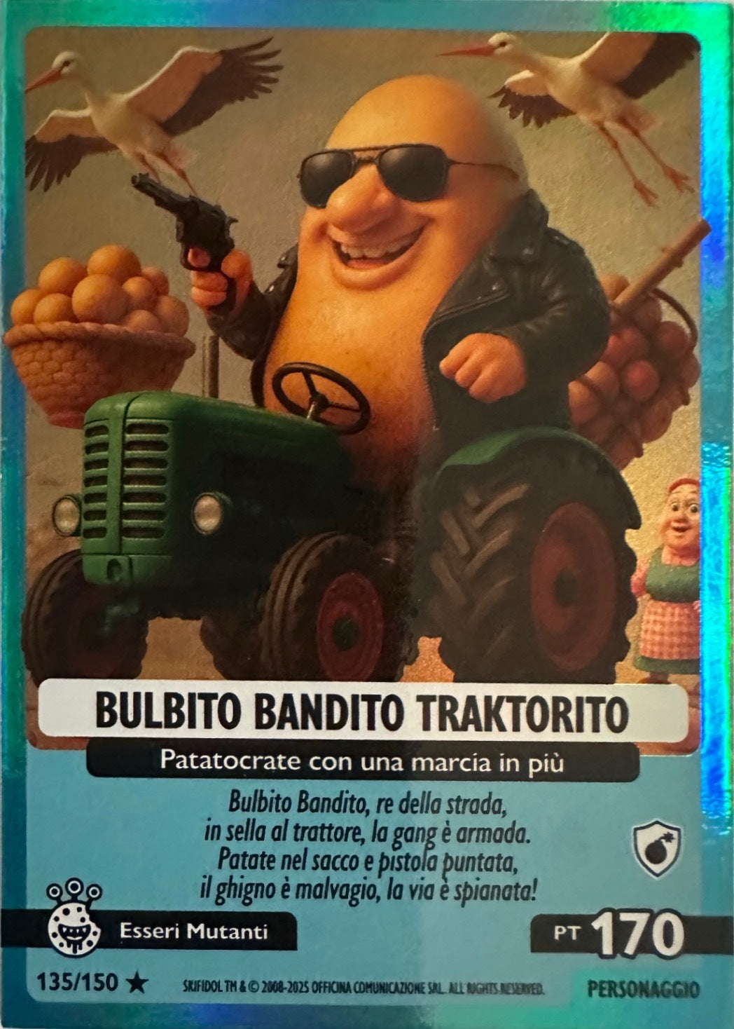 Skifidol Italian Brainrot Allucinazione Cosmica mancolista - Scegli Card da 101 a 150