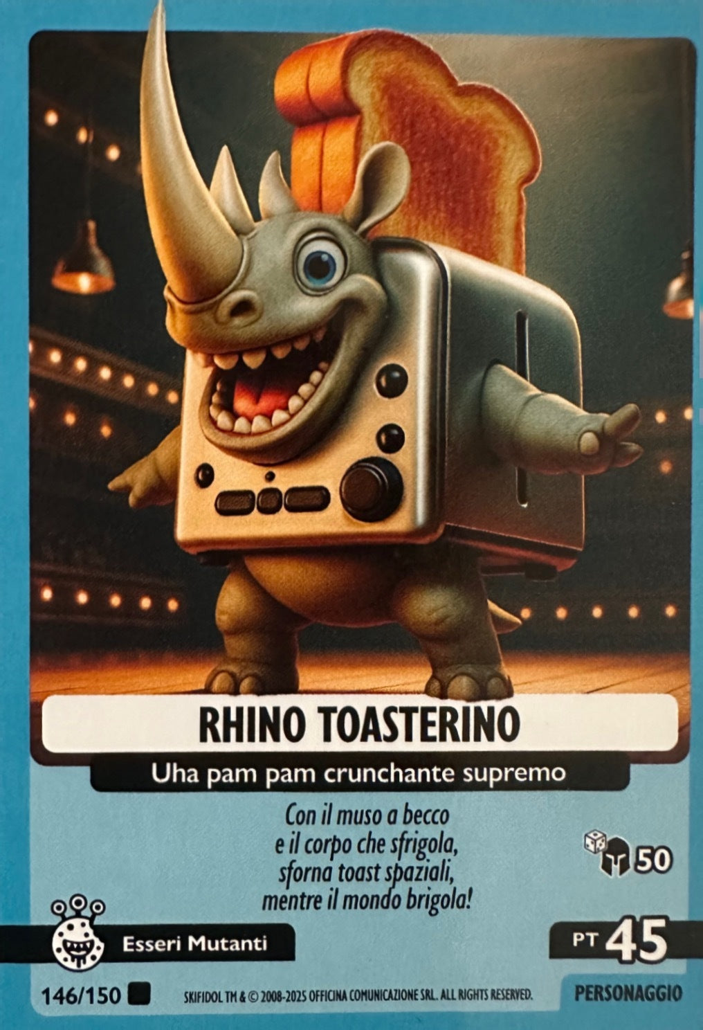 Skifidol Italian Brainrot Allucinazione Cosmica mancolista - Scegli Card da 101 a 150