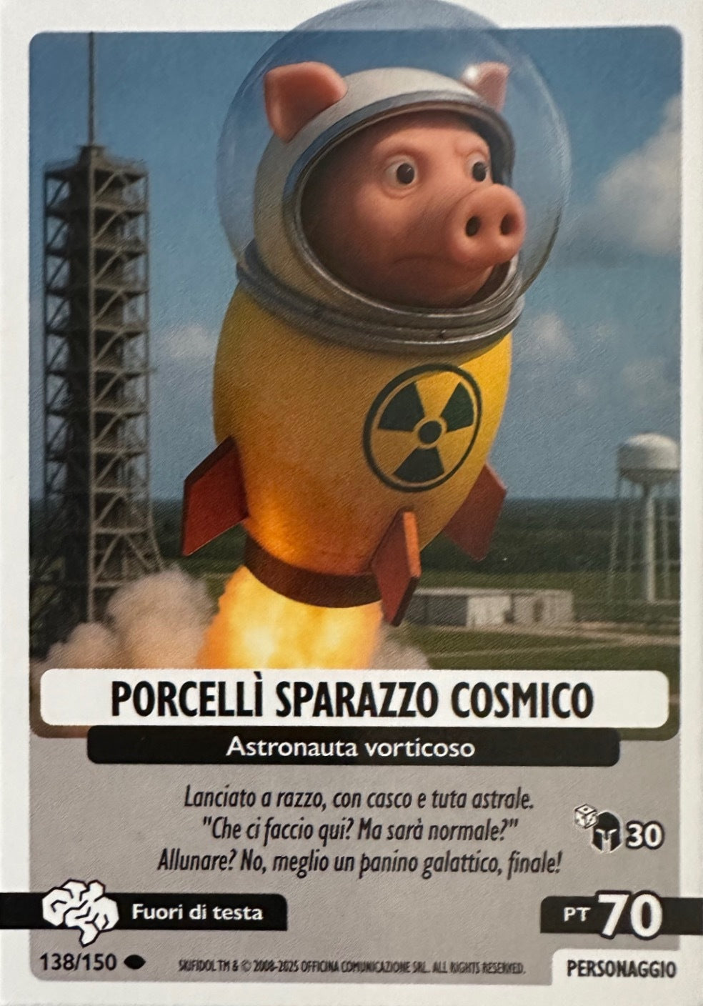Skifidol Italian Brainrot Allucinazione Cosmica mancolista - Scegli Card da 101 a 150