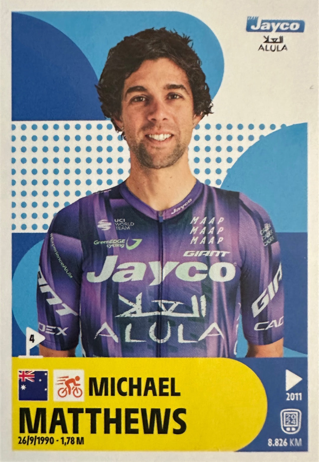 Tour de France 2025 Panini mancolista - Scegli figurina da 201 a 300