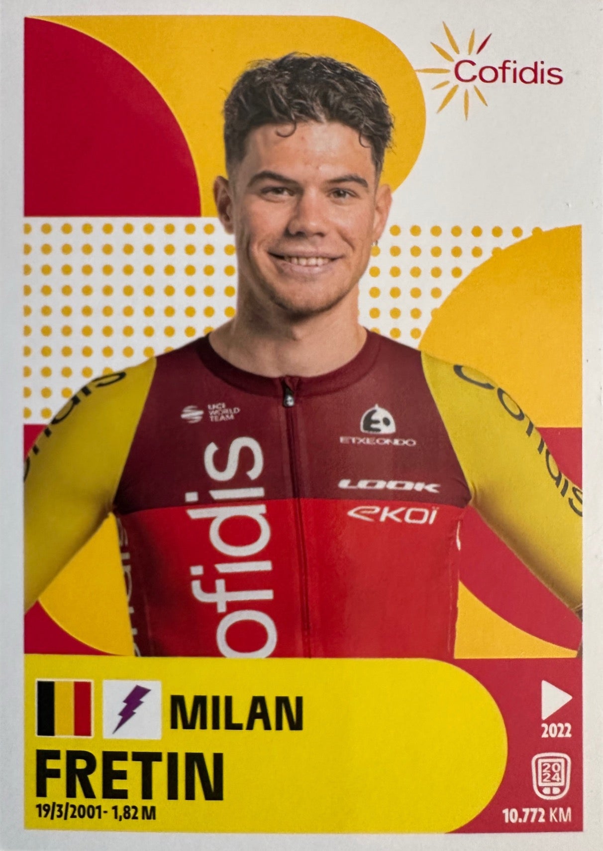 Tour de France 2025 Panini mancolista - Scegli figurina da 1 a 100