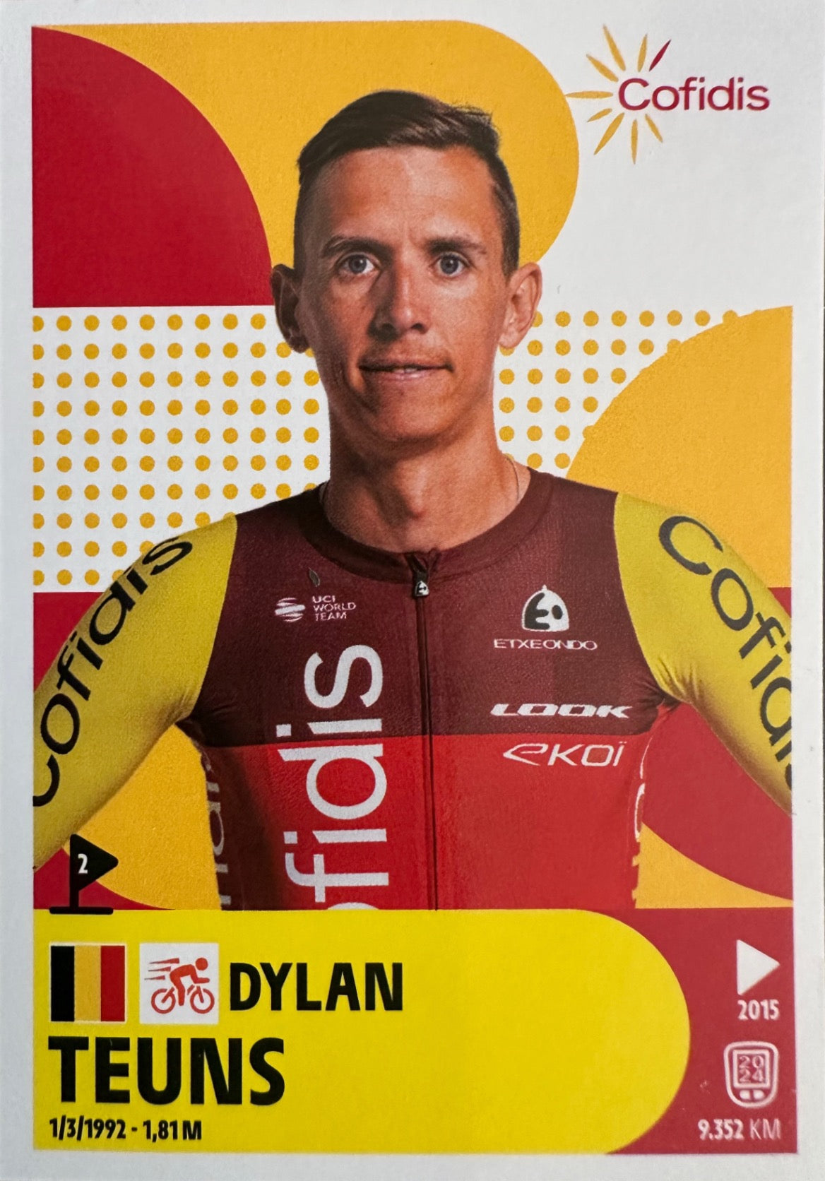 Tour de France 2025 Panini mancolista - Scegli figurina da 1 a 100