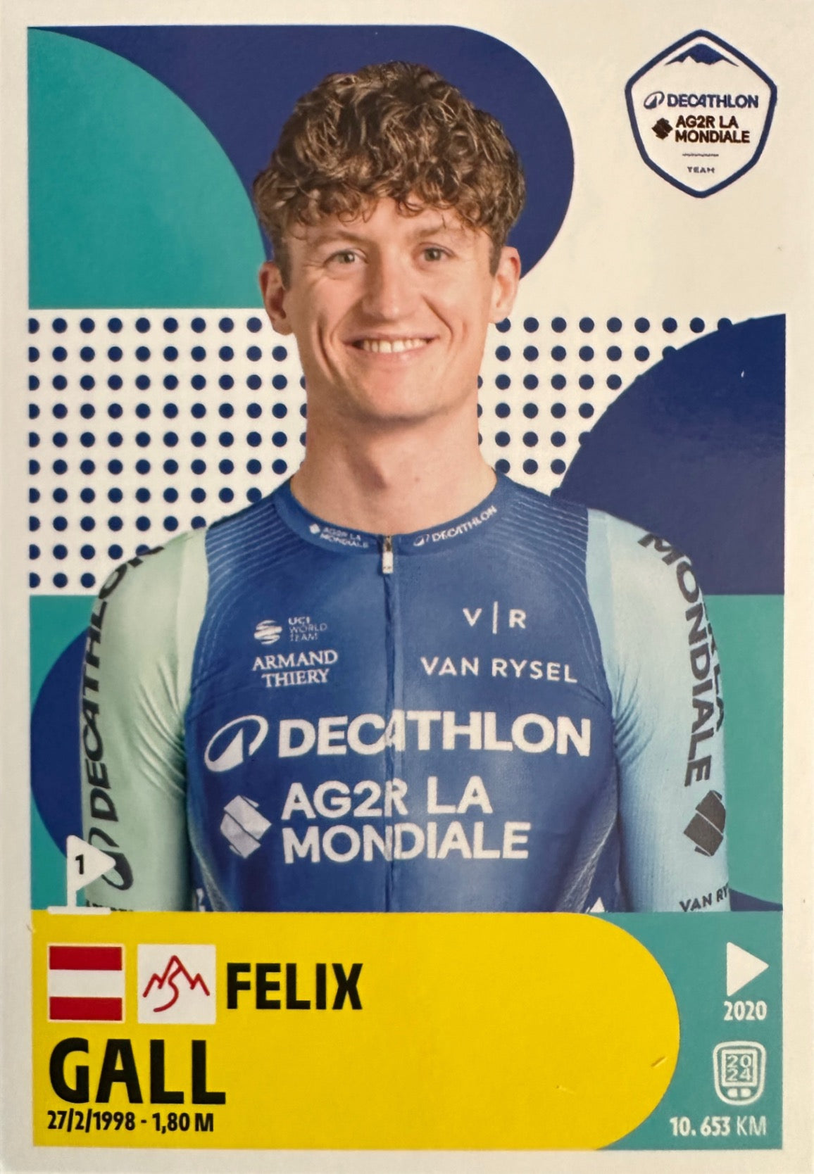 Tour de France 2025 Panini mancolista - Scegli figurina da 1 a 100