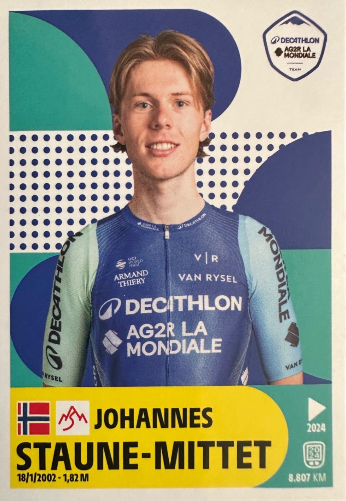Tour de France 2025 Panini mancolista - Scegli figurina da 1 a 100